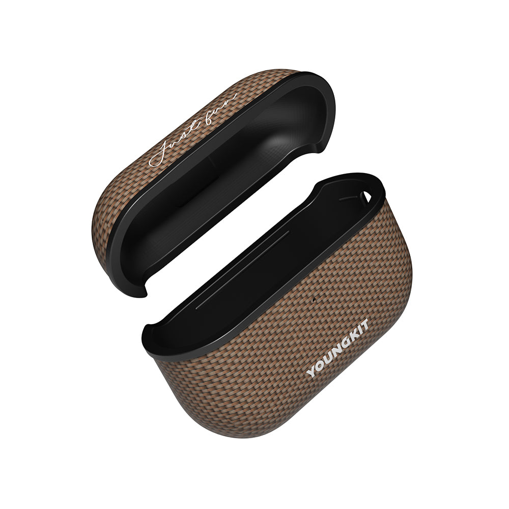 Youngkit 1500D Kevlar Extreme Wing Serisi Airpods Pro 2 Aramid Fiber M-safe Kılıf Youngkit 1500D Kevlar Extreme Wing Serisi Airpods Pro 2 Aramid Fiber M-safe Kılıf